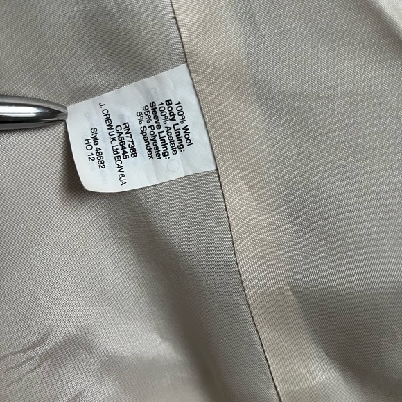 J. Crew Women's Schoolboy Camel Blazer😍😍😍 - Picture 8 of 12